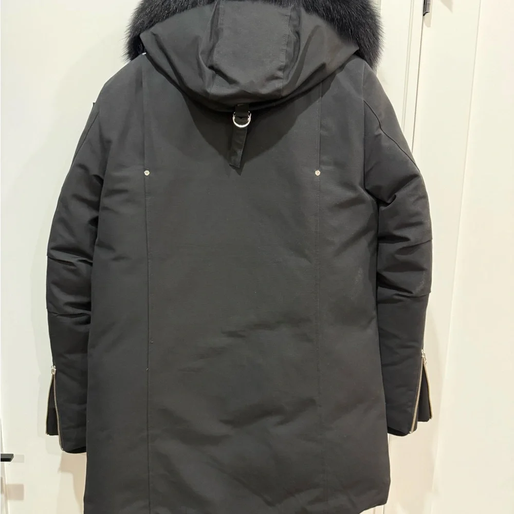 (MINT CONDITION) Moose Knuckles Original Stirling Parka with Fox Fur - Picture 4 of 9